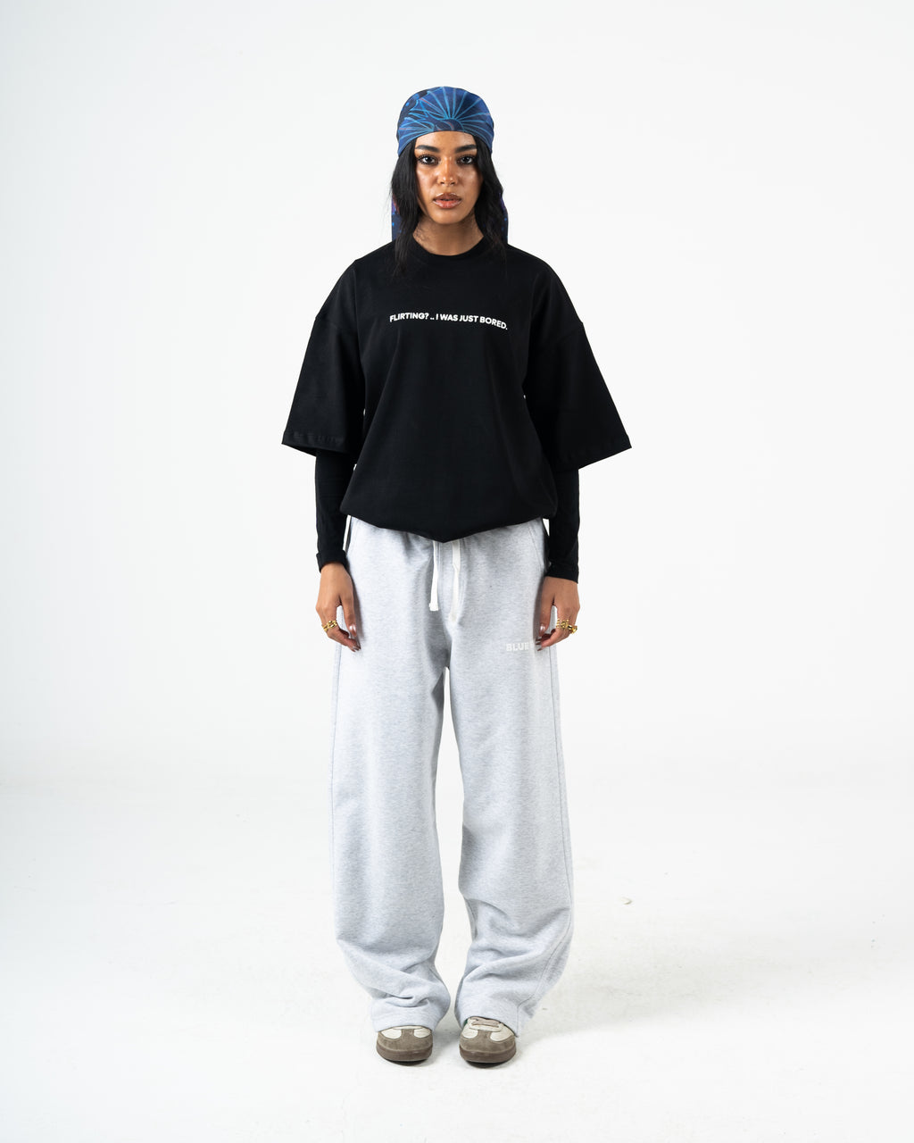 Oversized box fit "just bored"