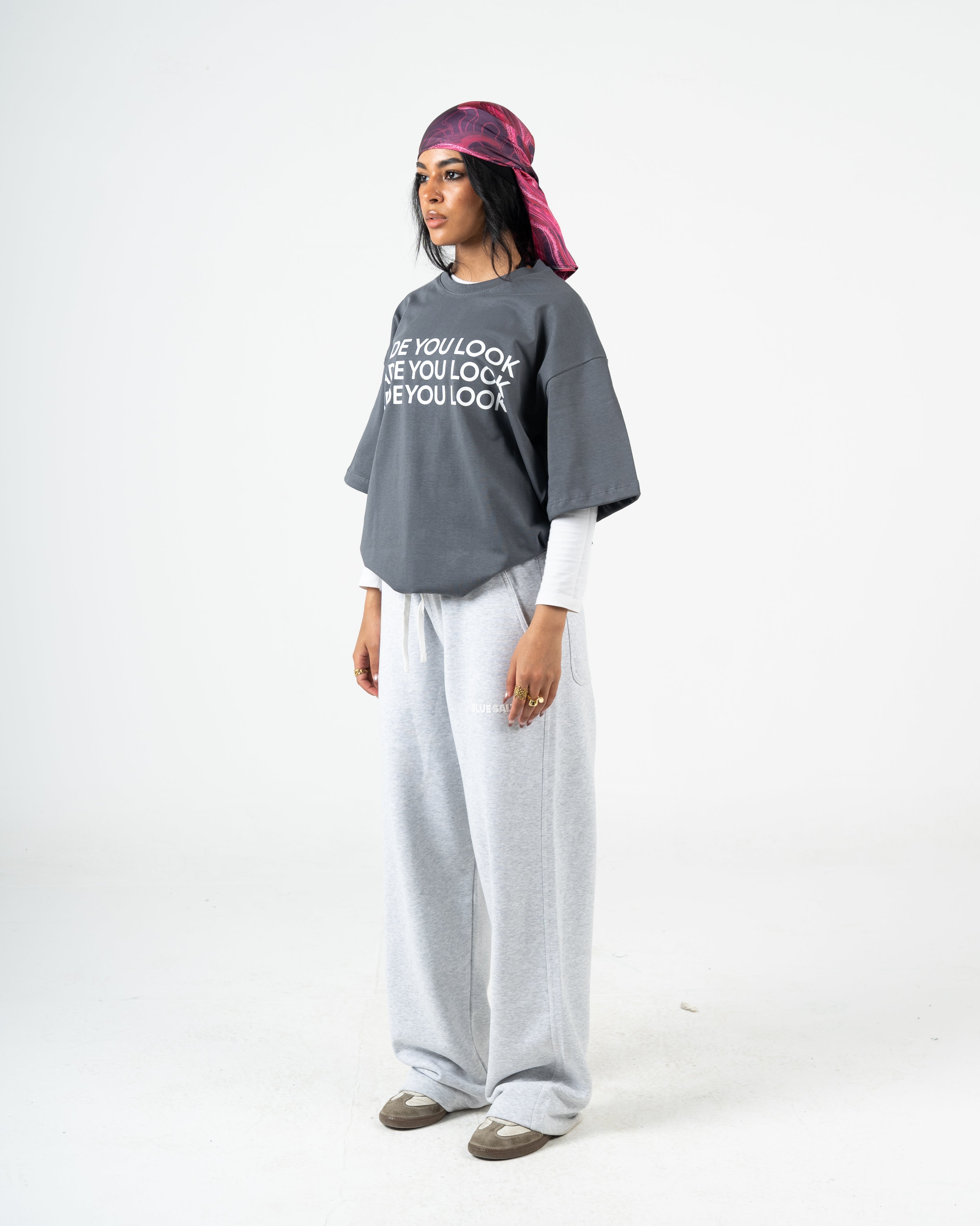 Oversized box fit "made you look"