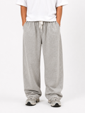 Pleated Sweatpants "Light Grey"