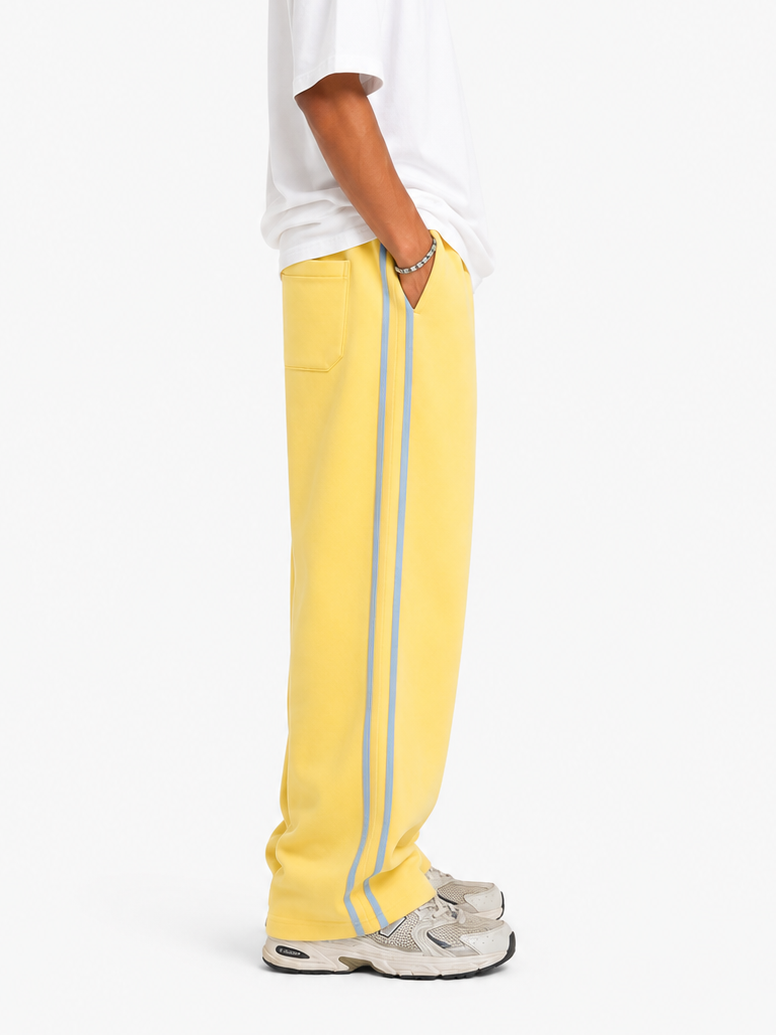 Striped Sweatpants "Yellow"