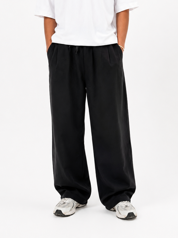 Pleated Sweatpants