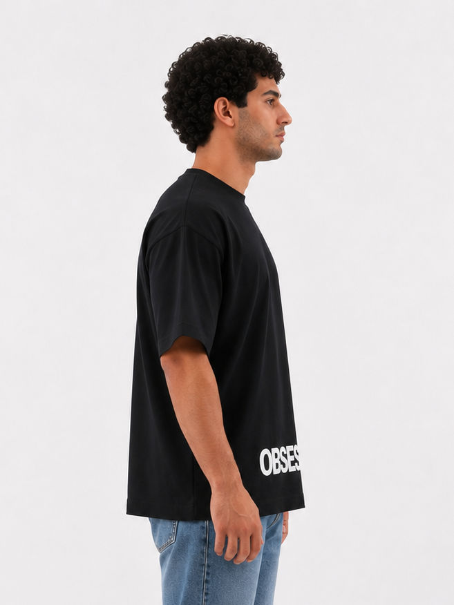 OBSESSED T-Shirt *White Logo*