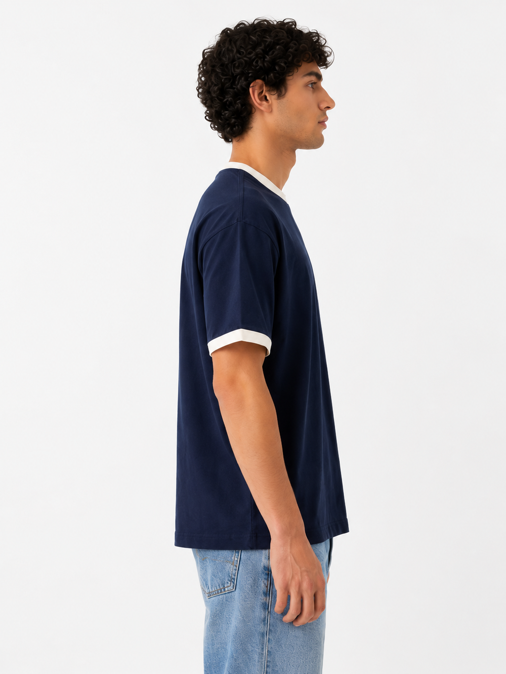 Basic Ring T-Shirt "Navy"