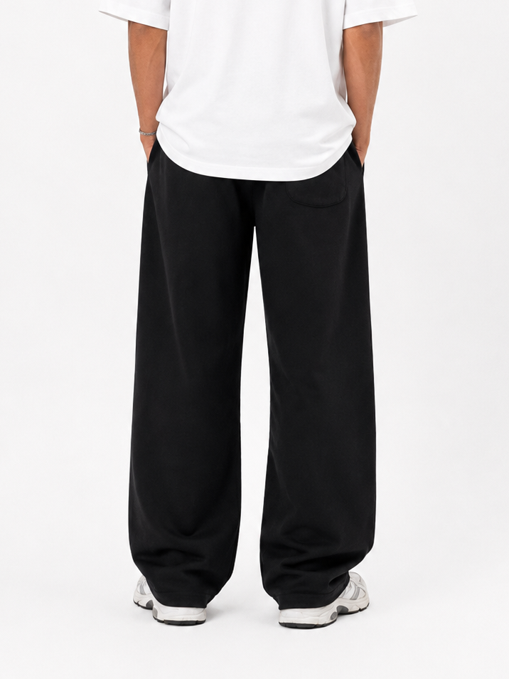 Pleated Sweatpants "Black"