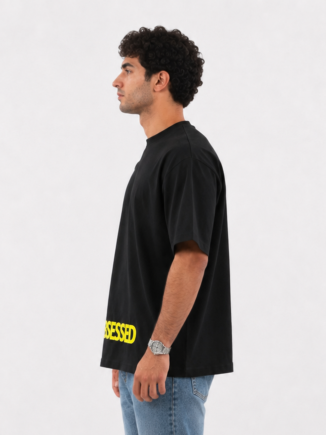 OBSESSED T-Shirt *Yellow Logo*