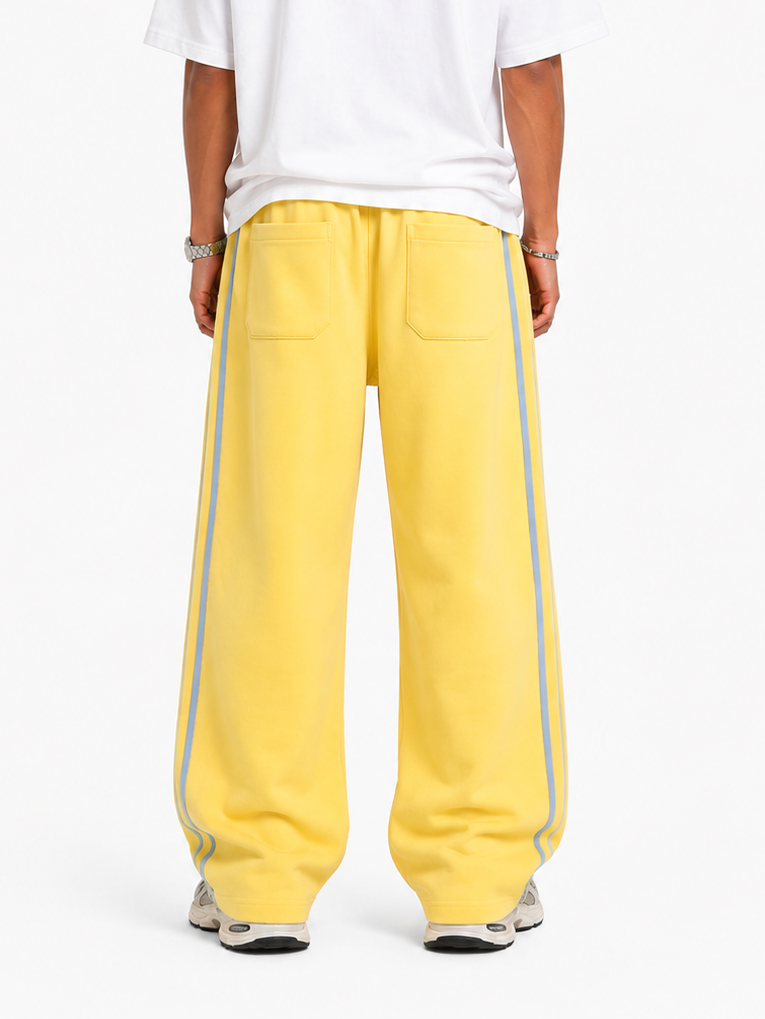 Striped Sweatpants "Yellow"