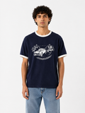 Racing Car Ring T-Shirt "Navy"