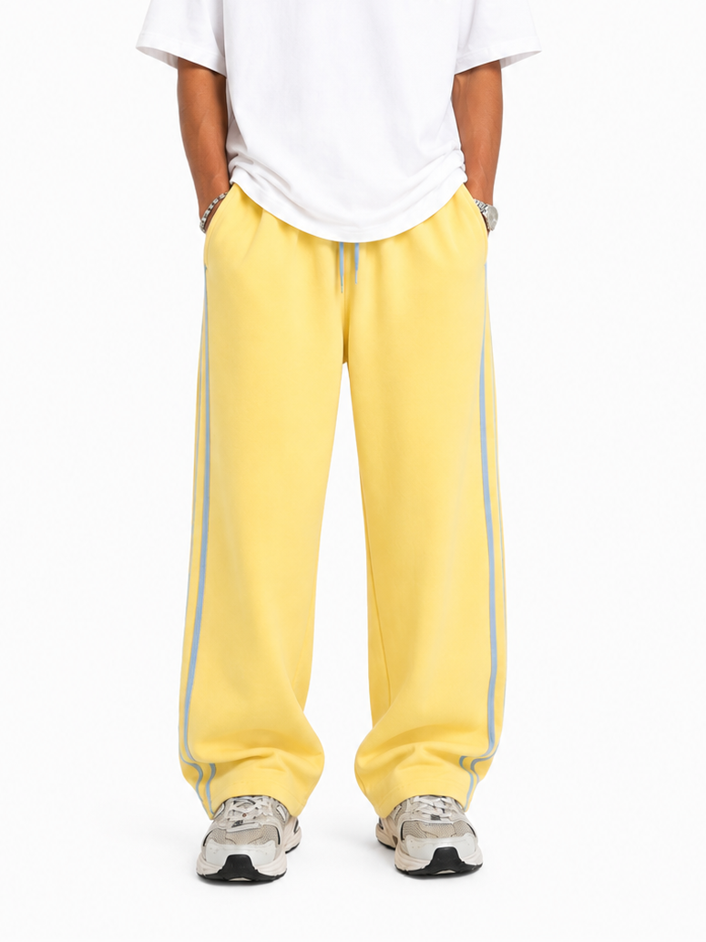 Striped Sweatpants "Yellow"