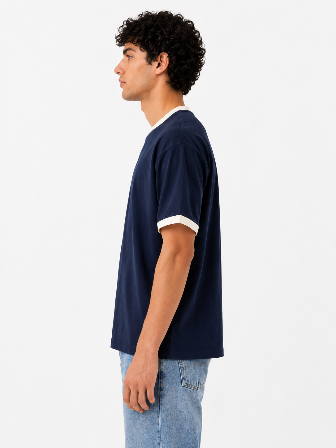 Basic Ring T-Shirt "Navy"