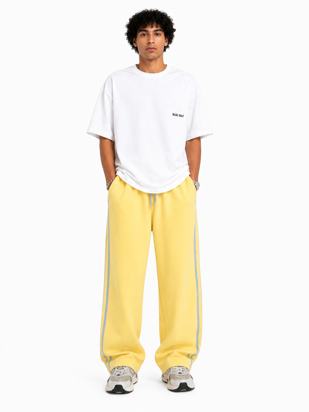 Striped Sweatpants "Yellow"