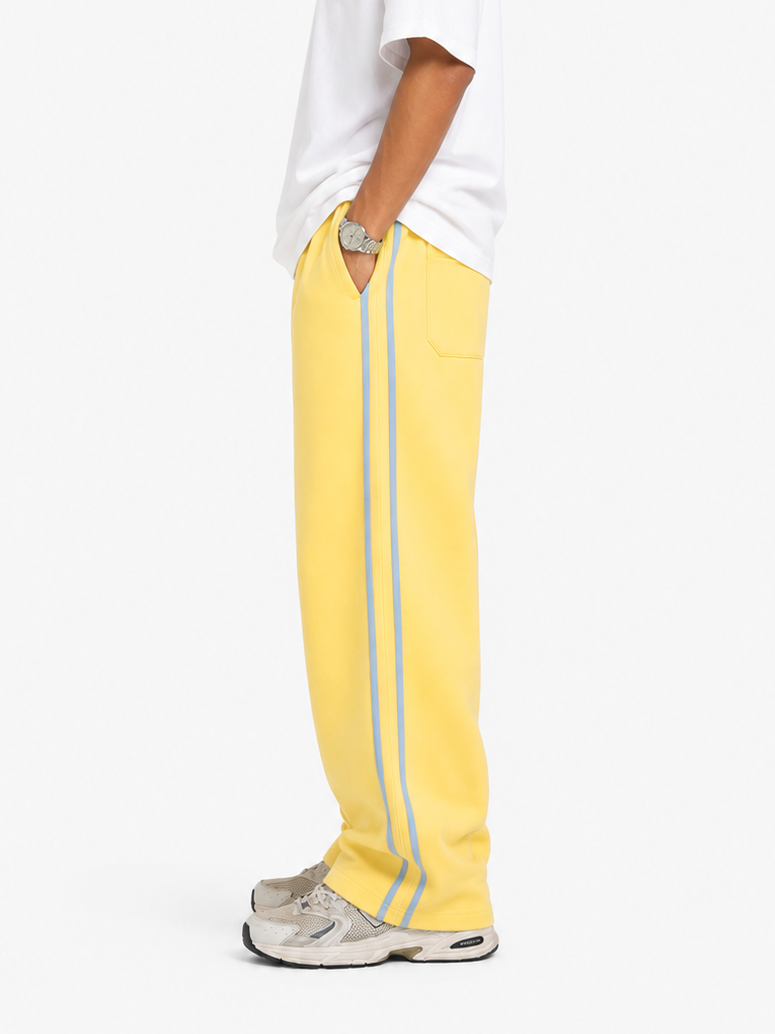 Striped Sweatpants "Yellow"