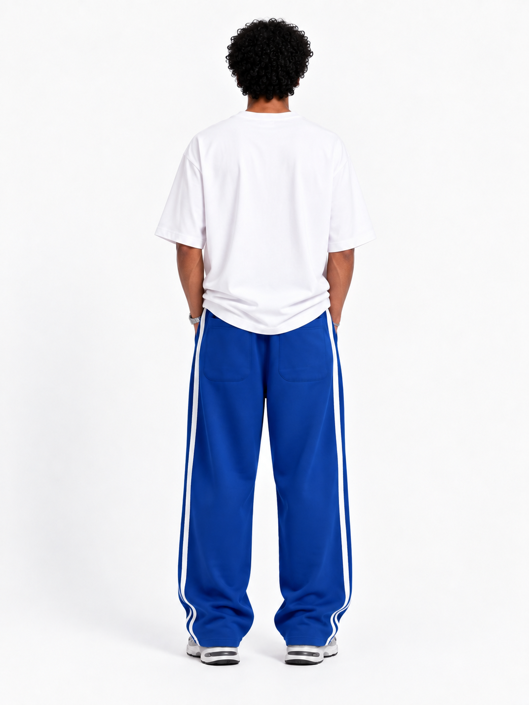 Striped Sweatpants "Blue"