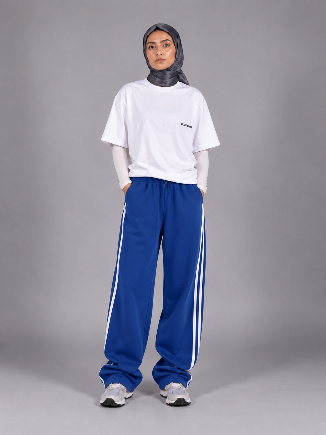 Striped Sweatpants "Blue"