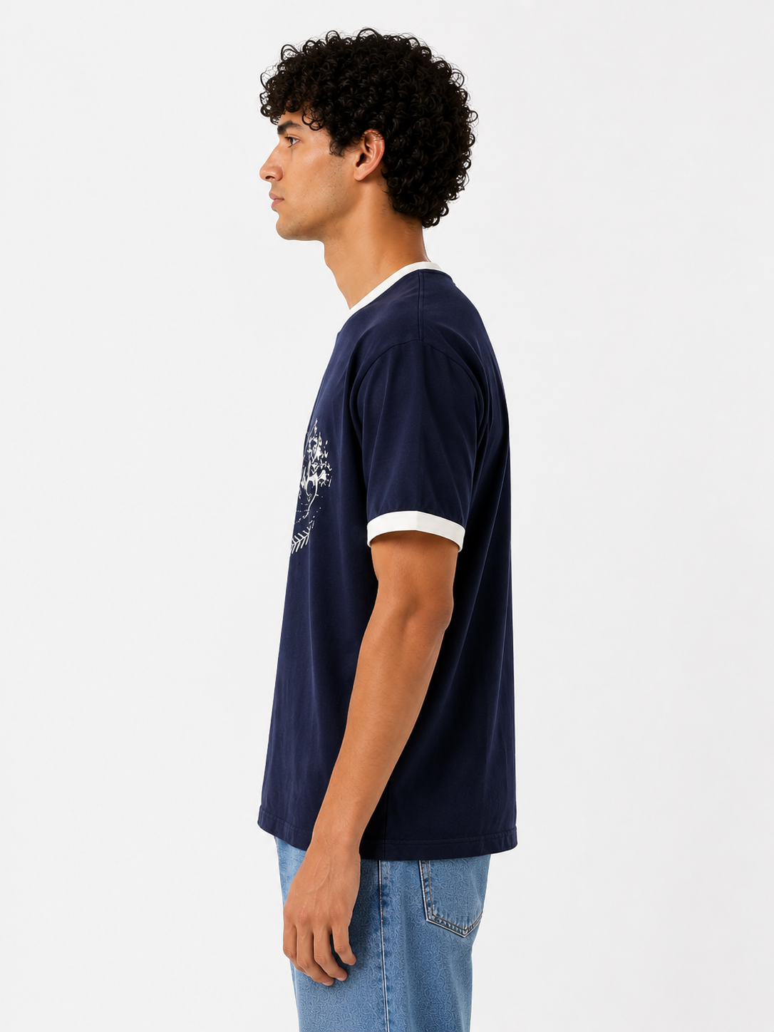 Racing Car Ring T-Shirt "Navy"