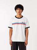 Striped Color Ring T-Shirt "White"